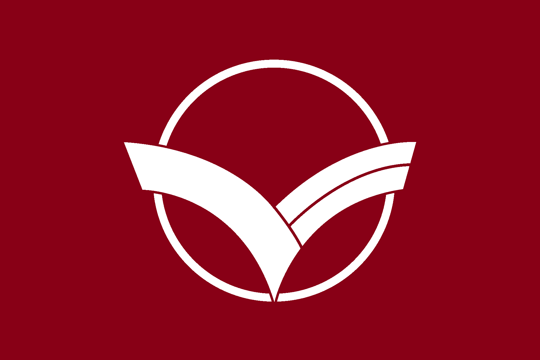 Flag Of Nishikawa, Yamagata Logo Vector Logo